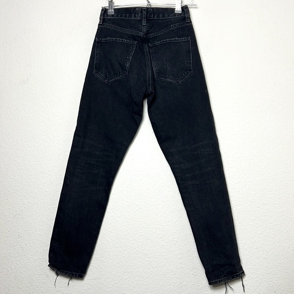 AGOLDE Jamie High Rise Jeans Compass Wash Distressed - Picture 5 of 11